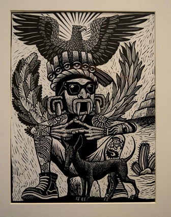 Exhibe Museo Nacional de la Estampa “Sergio Sánchez Santamaría. El Nahual gráfico”