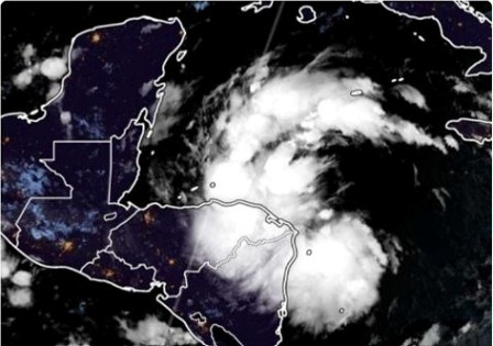 Informa Protección Civil sobre la formación de la Tormenta Tropical “Sara”