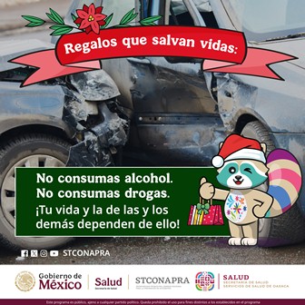 Emite Servicios de Salud de Oaxaca recomendaciones para evitar accidentes al viajar por carretera