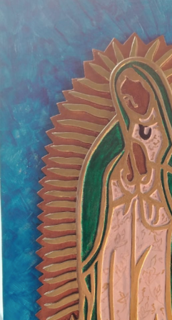 Iconografía guadalupana, nacimientos y exvotos; exposición en la Escuela de Artesanías del Inbal