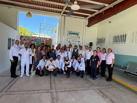 Refrendan Claudia Sheinbaum y Salomón Jara coordinación en favor de la salud de las familias