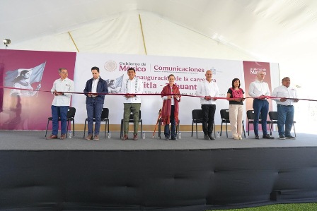 Inauguran Carretera Mitla-Tehuantepec; Impulsará desarrollo económico del sur-sureste de México