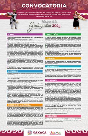 Sigue abierto el registro de la imagen oficial de la Guelaguetza 2025, quedan ocho días