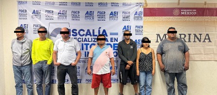 Presunta célula delictiva