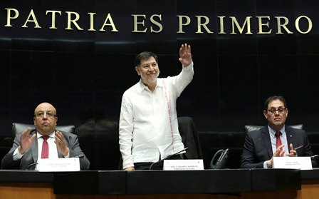 Realizan en el Senado el Primer Parlamento Politécnico “María Fernanda Campa Uranga”