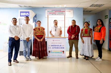 Instala Secretaría de Administración módulo de atención en lenguas maternas