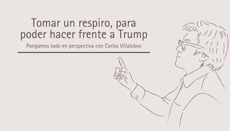 Tomar un respiro, para poder hacer frente a Trump