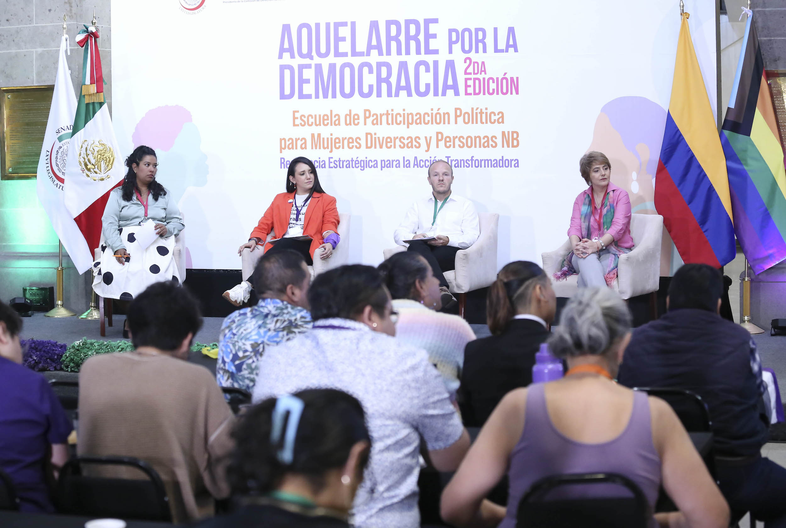 Adelantan paquete de iniciativas para impulsar la agenda de las mujeres LBT+