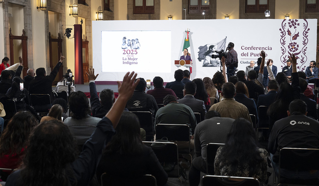 Claudia Sheinbaum presidenta convoca al pueblo de México al Zócalo el domingo 9 de marzo para anunciar acciones en respuesta a los aranceles impuestos por EUA