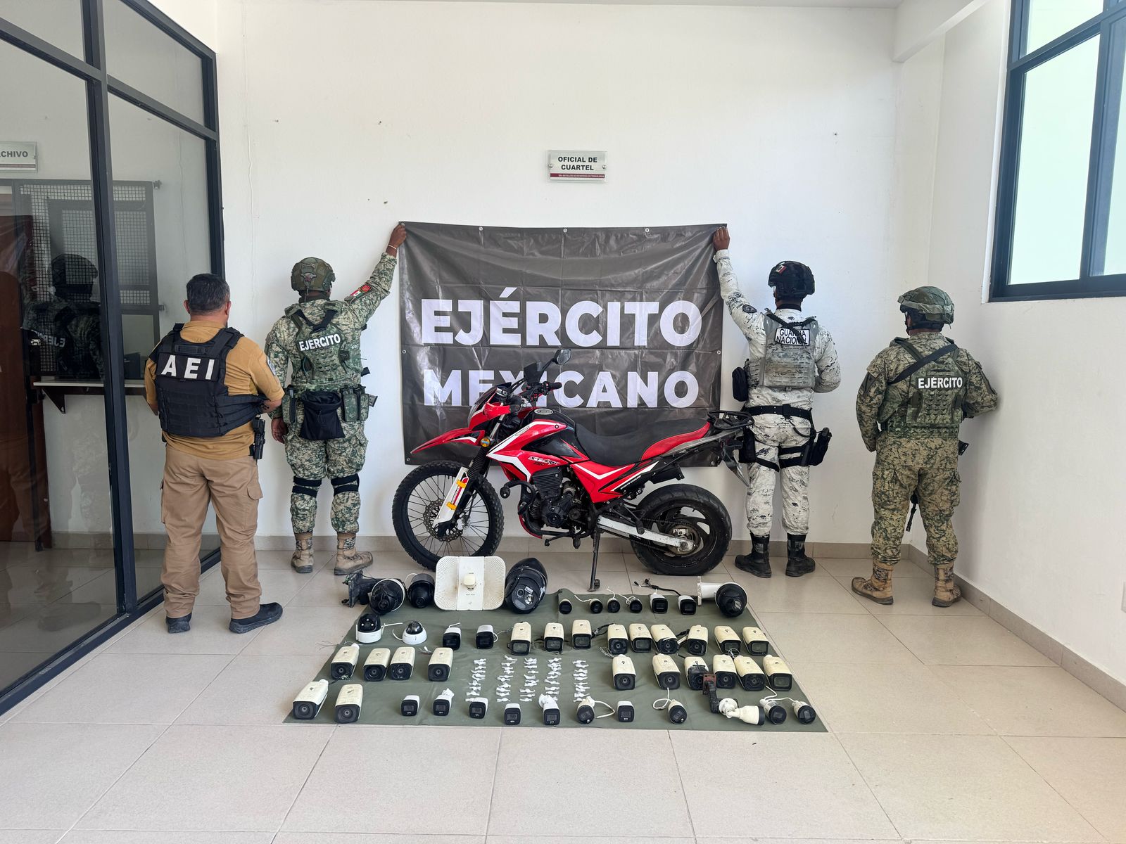 Desarticulan red de cámaras de vigilancia ilegal durante operativo conjunto en la Costa