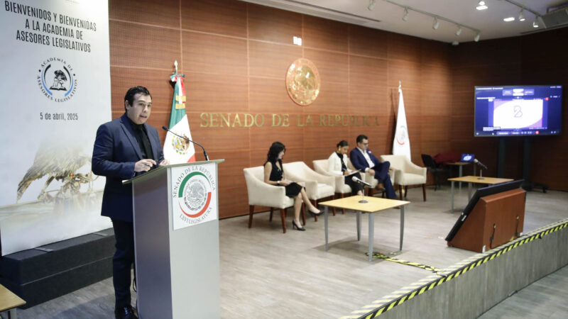 Inauguran en el Senado de la República “Academia de Asesores Legislativos”