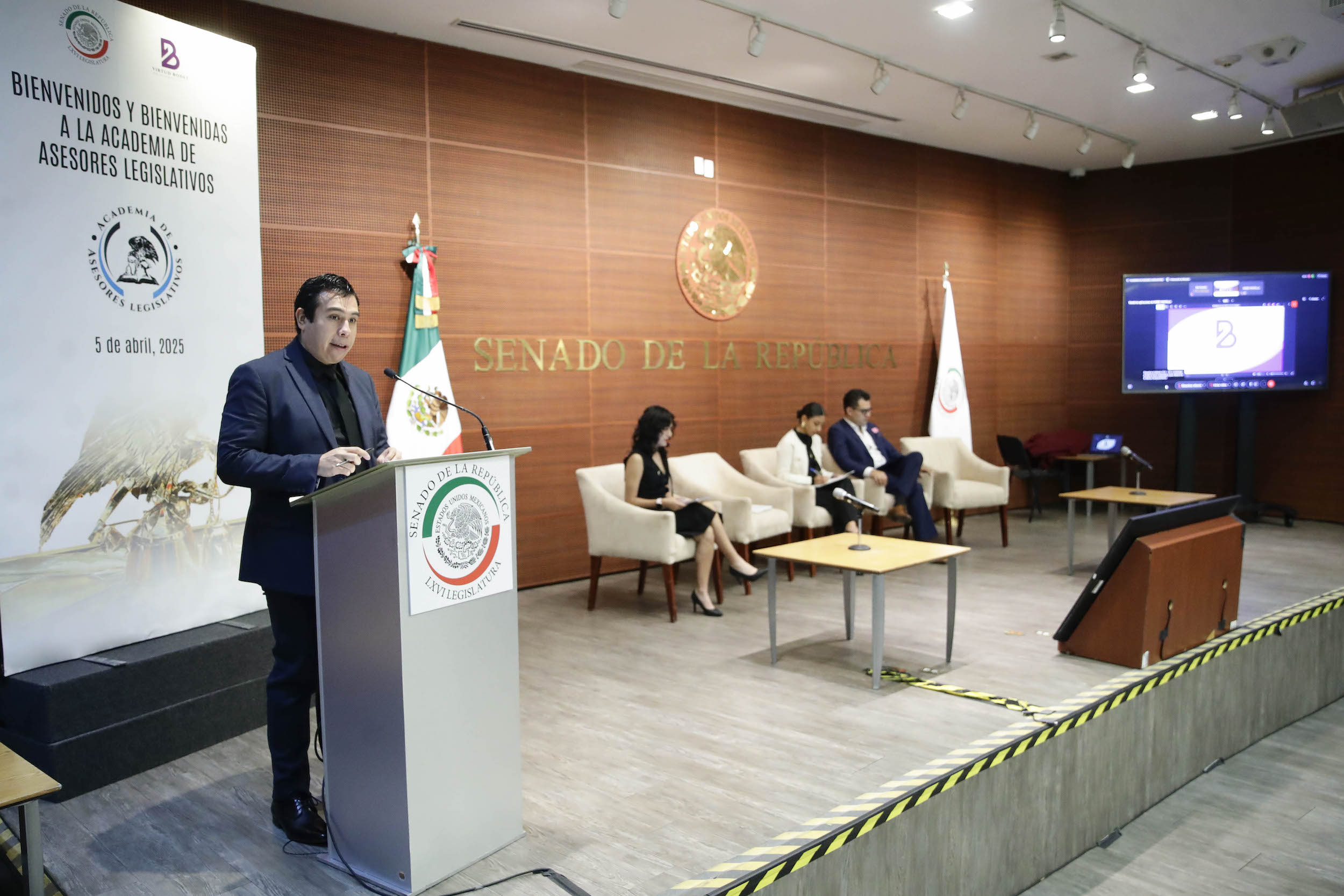 Inauguran en el Senado de la República “Academia de Asesores Legislativos”