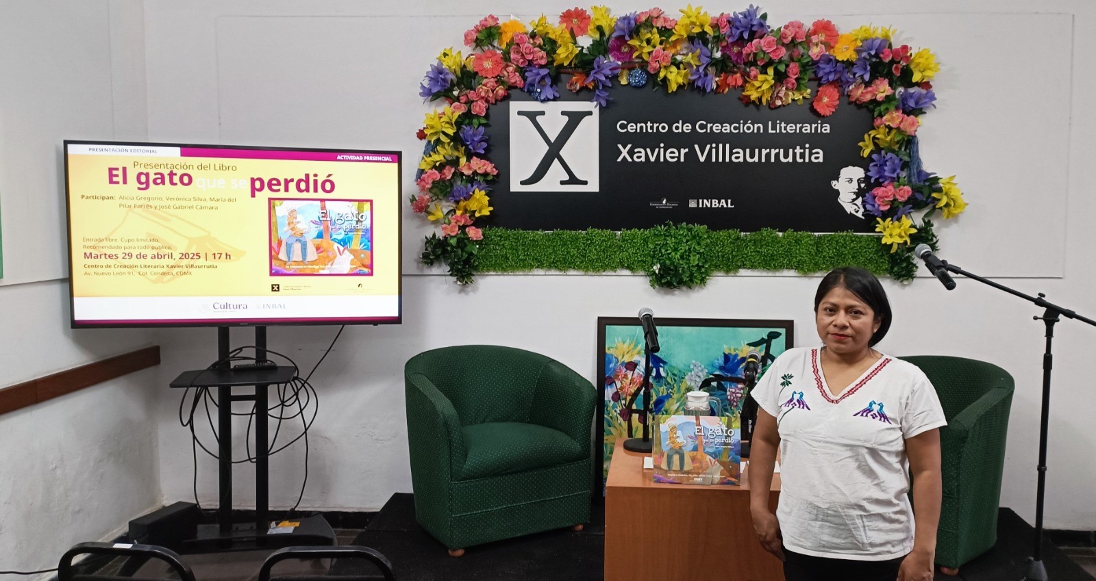 Con “El gato que se perdió”, Alicia Gregorio hace un llamado a la preservación de las lenguas maternas