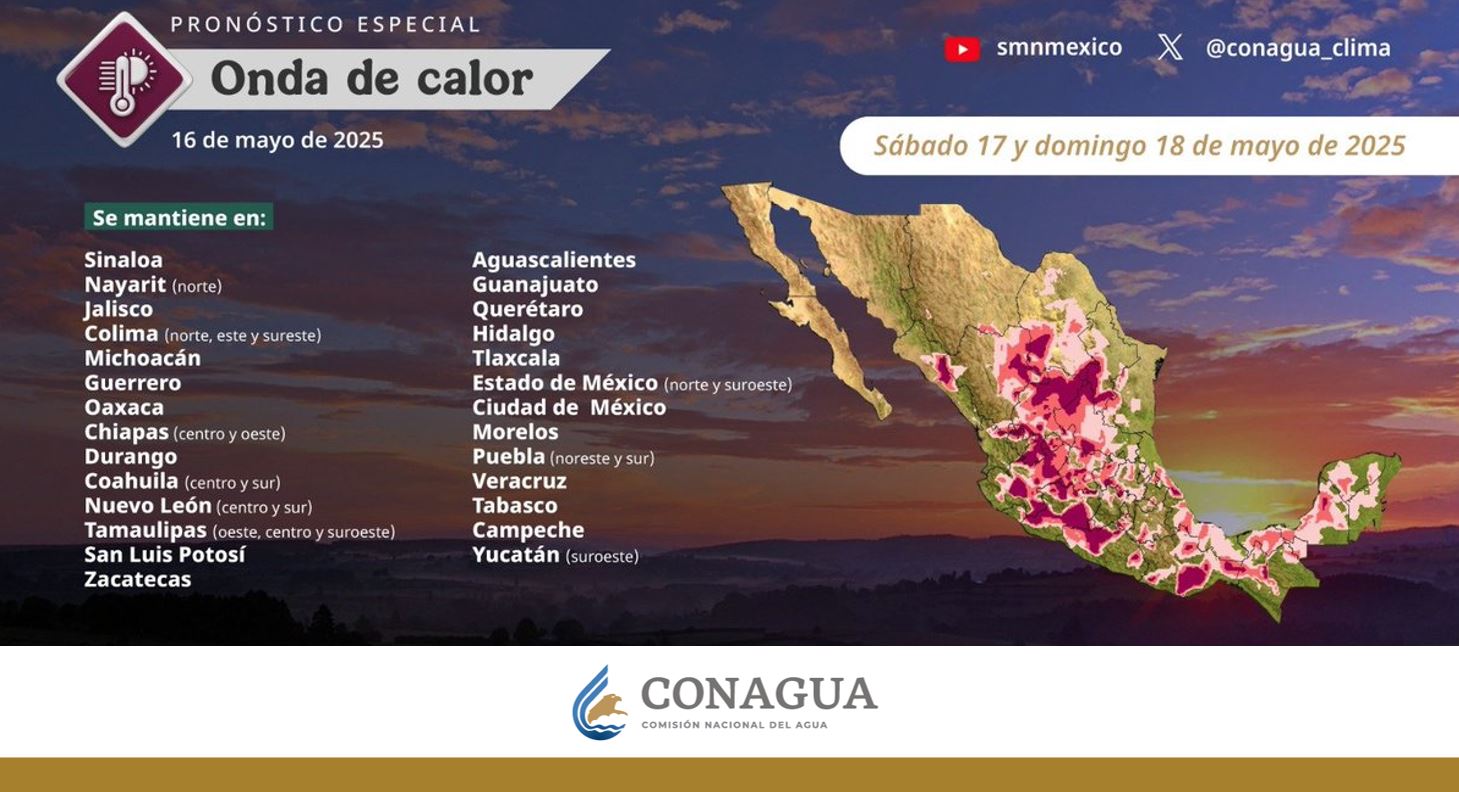 Pronostican lluvias y vientos fuertes y condiciones para posibles torbellinos o tornados, en Coahuila y Nuevo León