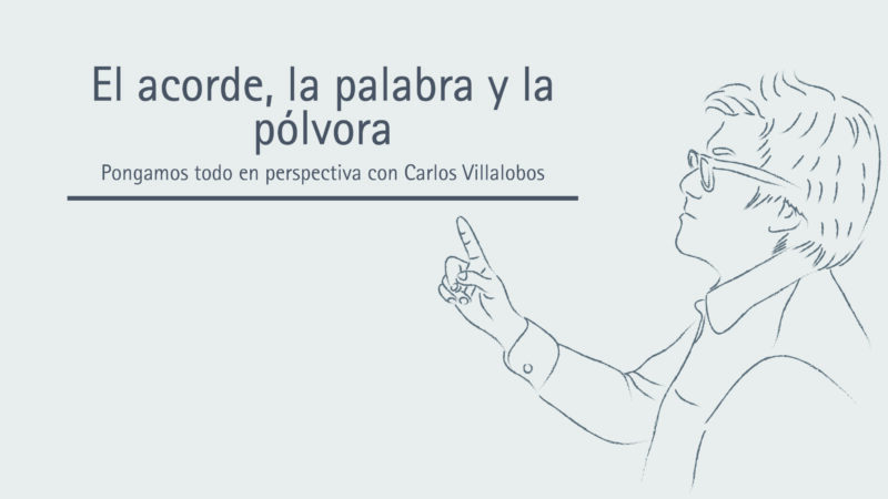 El acorde, la palabra y la pólvora