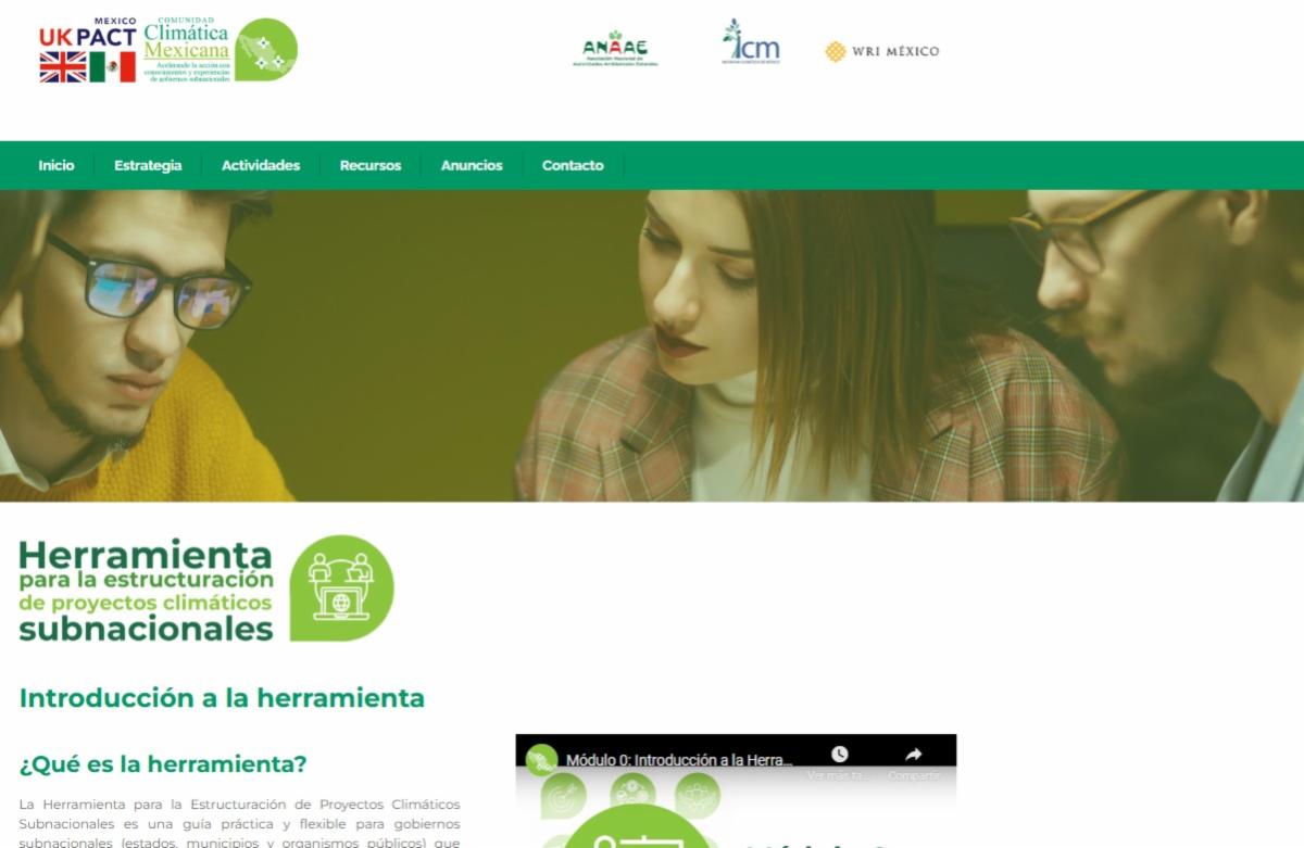 Presenta comunidad climática mexicana herramienta para impulsar financiamiento climático en proyectos de gobiernos subnacionales