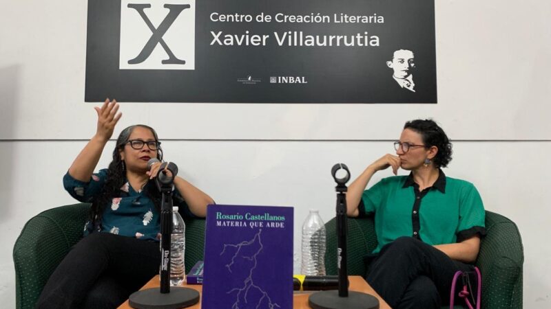 Presentan el libro “Rosario Castellanos. Materia que arde”