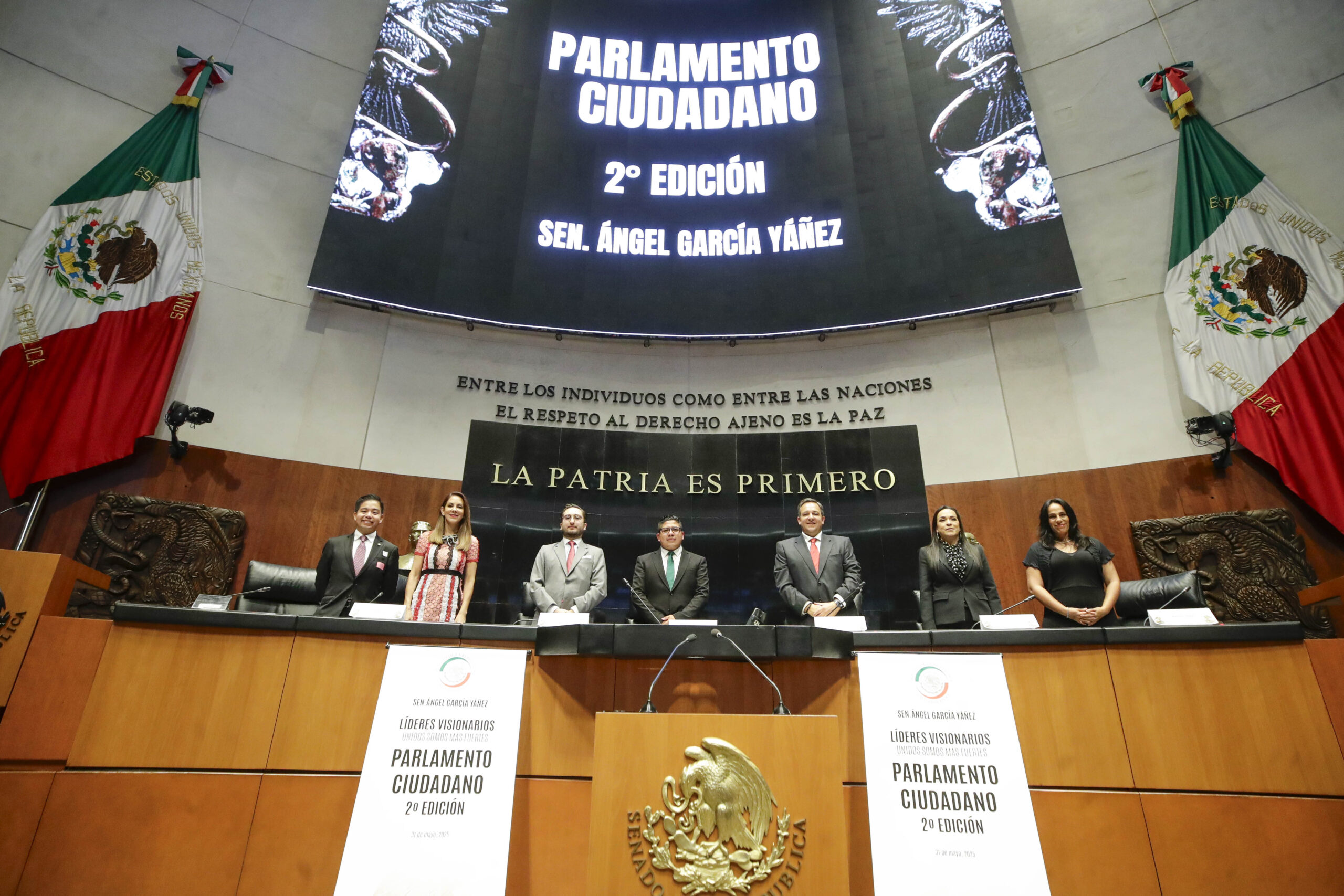 Analizan proceso legislativo en Segundo Parlamento Ciudadano en el Senado de la República