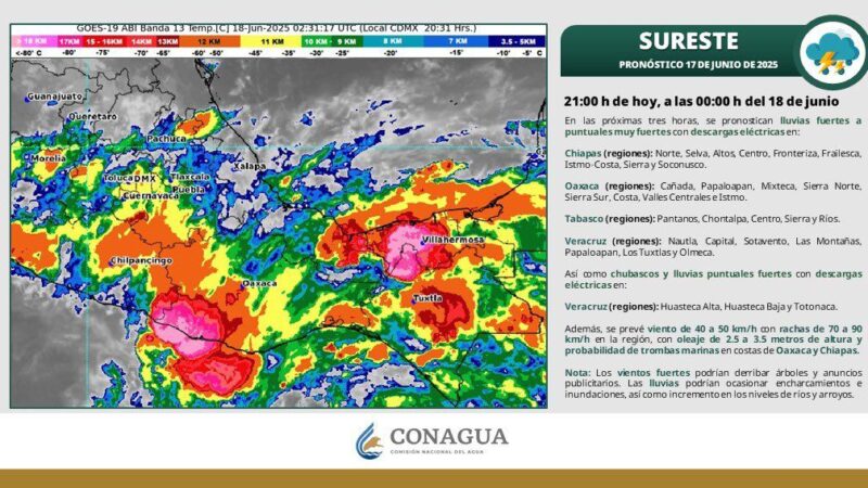 Tormenta Tropical “Erick”