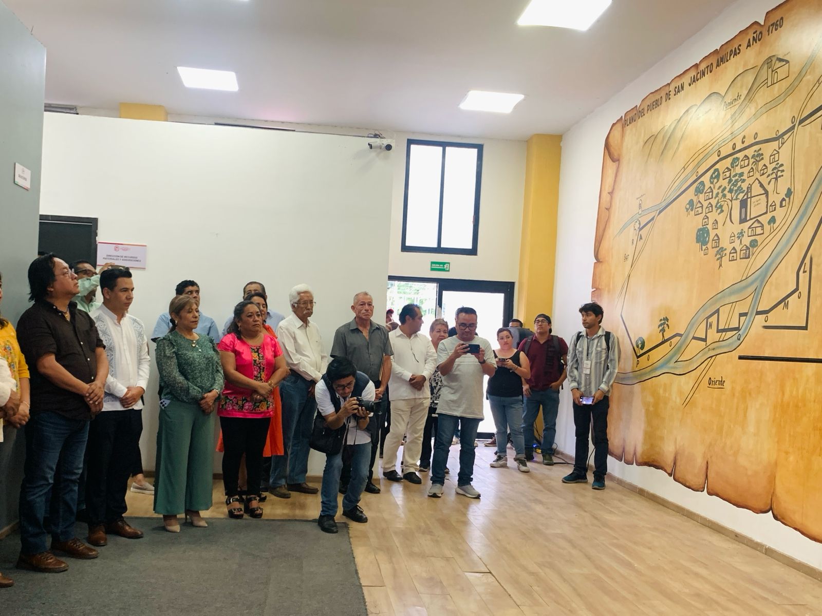 Con mapa en náhuatl, ILEO visibiliza lenguas originarias en espacios públicos de San Jacinto Amilpas, Oaxaca