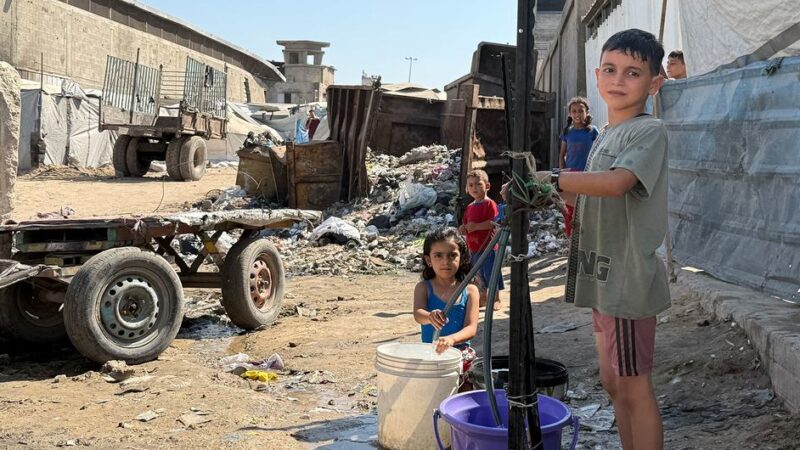 Gaza: Más de 5000 niños diagnosticados de desnutrición solo en mayo