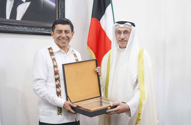 Fortalecen Oaxaca y Kuwait lazos de cooperación para desarrollo económico y atracción de inversiones