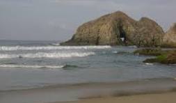 Zona costera de Zipolite