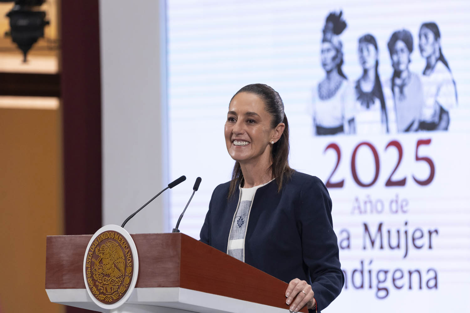 Conferencia de Prensa de la Presidenta Claudia Sheinbaum Pardo del 14 de Julio de 2025 Versión Estenográfica.