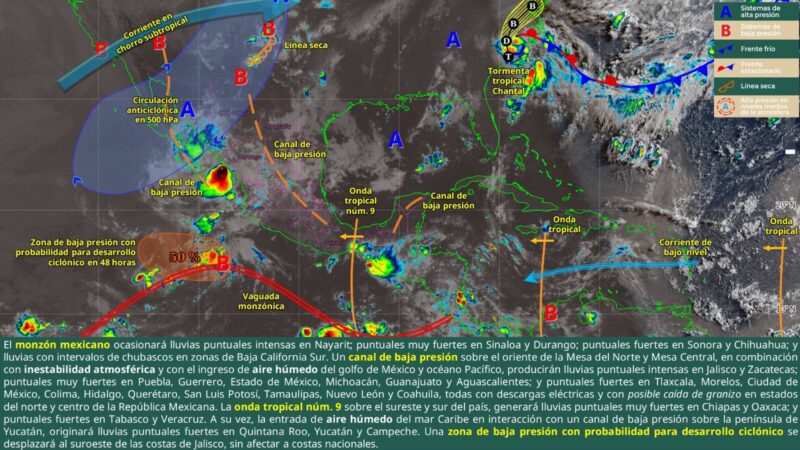Lluvias y tormentas
