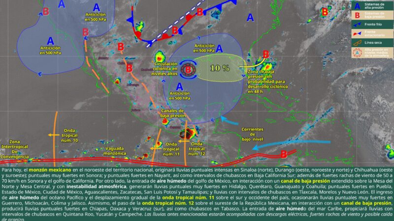 Lluvias y tormentas