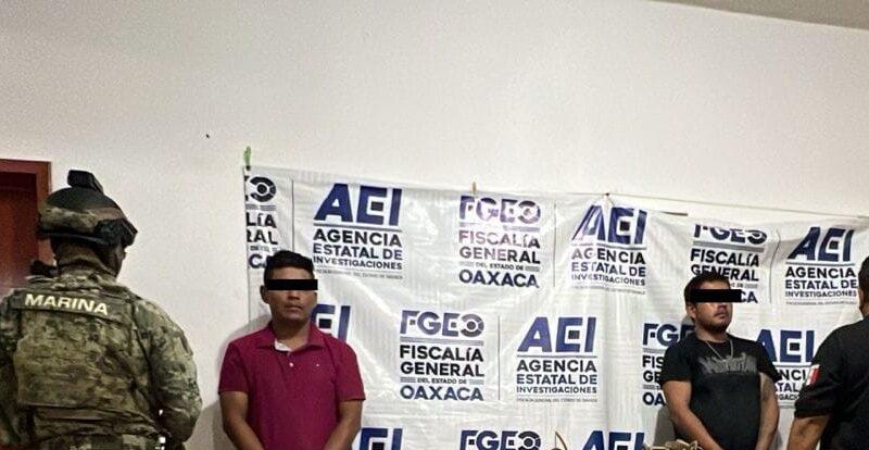 Detienen a dos personas