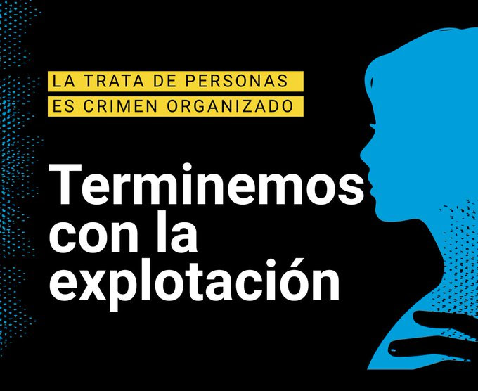 La trata de personas es crimen organizado: Terminemos con la explotación