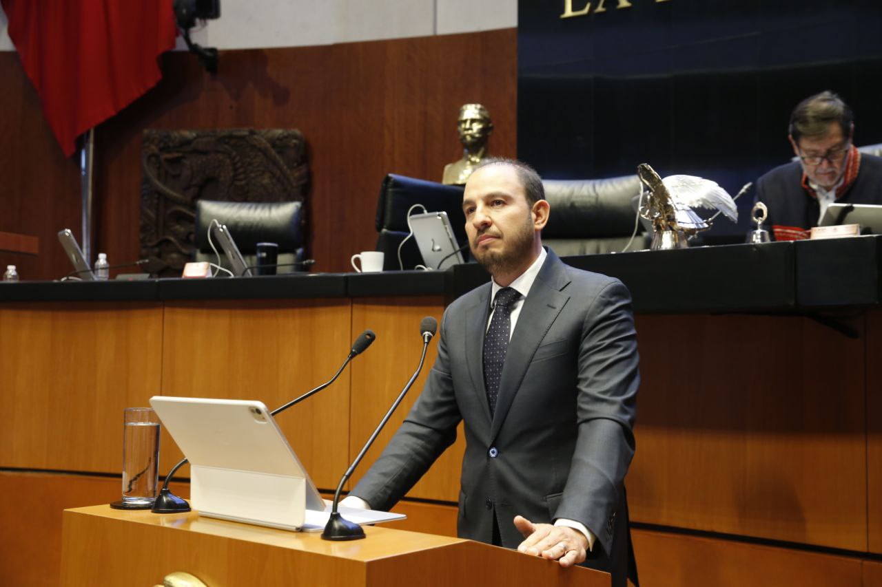 Conformar Comisión especial sobre narcolavado de dinero, pide Cortés Mendoza a la Jucopo del Senado