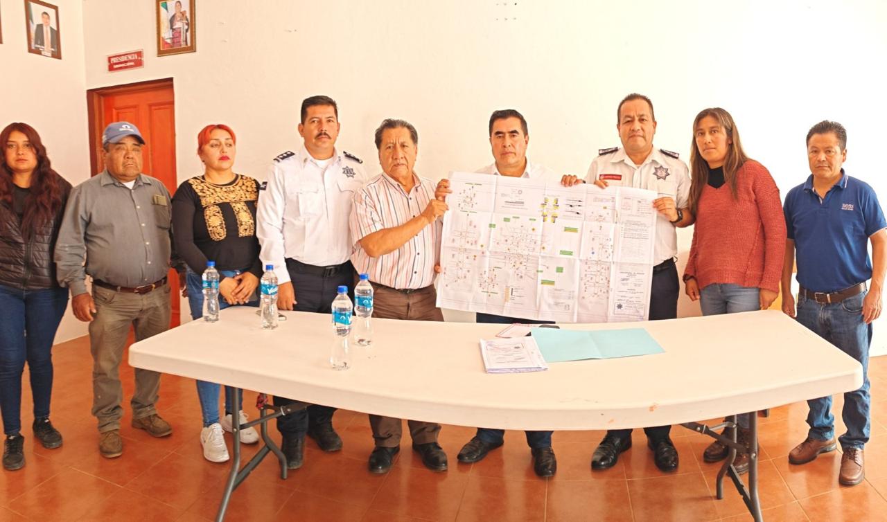 Entrega Policía Vial Estatal proyectos de Ordenamiento Vial a seis municipios