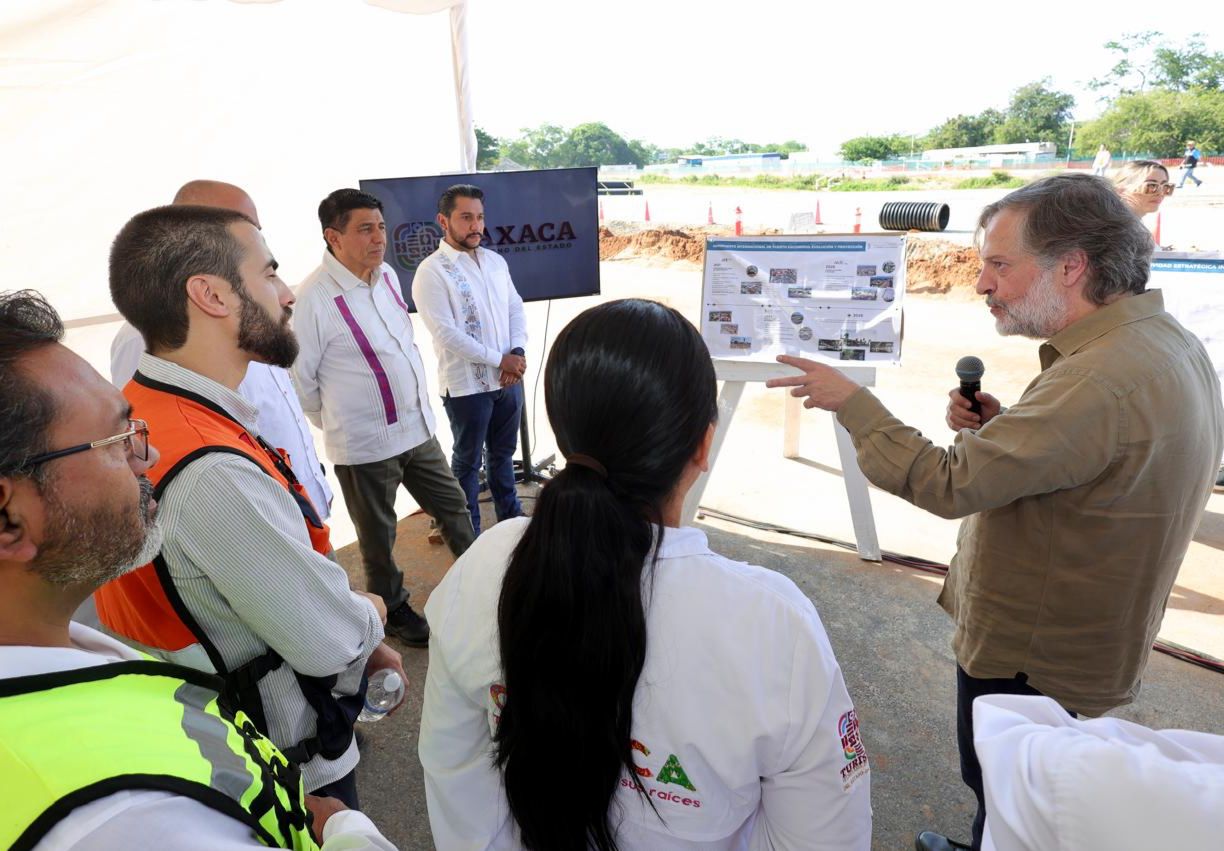 Supervisan remodelación y ampliación del Aeropuerto Internacional de Puerto Escondido, Oaxaca