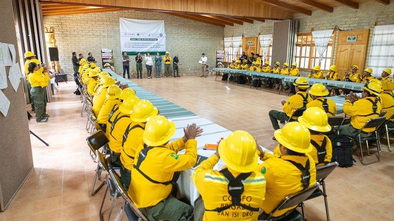 Capacitación a combatientes