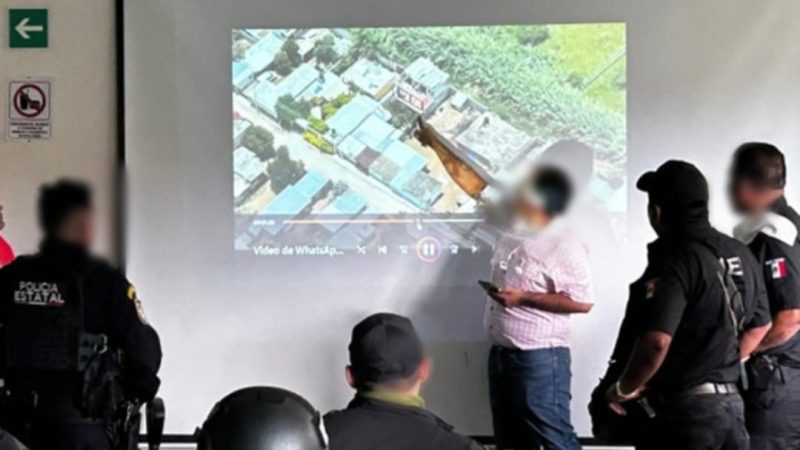 Detenidos durante cateos