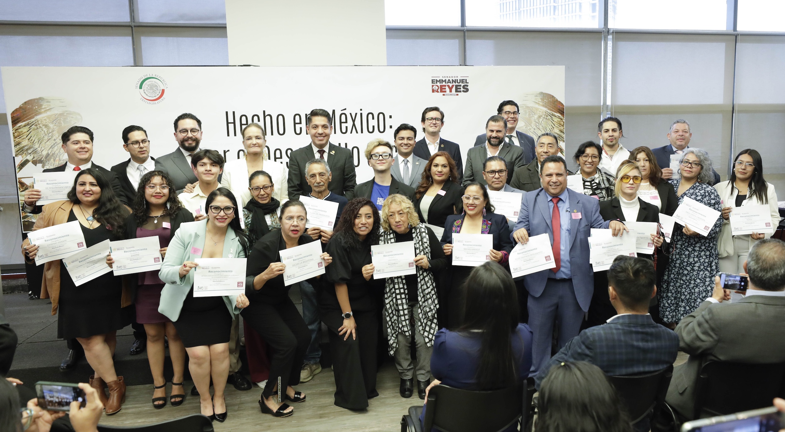 Entregan certificaciones “Hecho en México” a más de 30 empresas nacionales