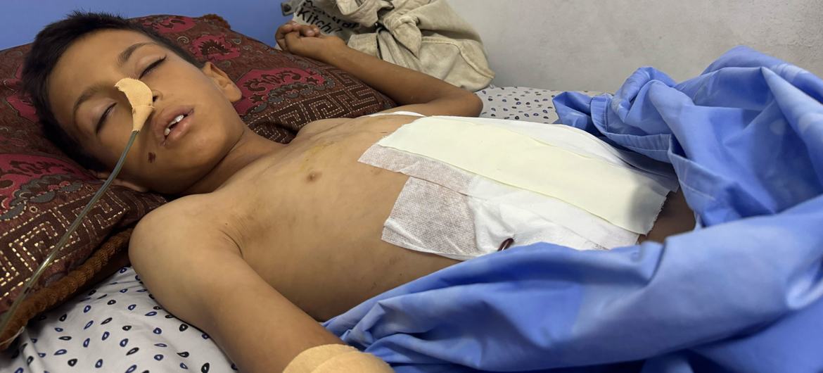 Los hospitales en Gaza están desbordados de heridos y las enfermedades raras empieza a surgir