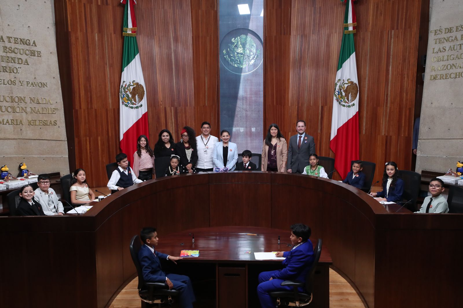 Representan las y los niños la esperanza de un México más igualitario e incluyente: Soto Fregoso