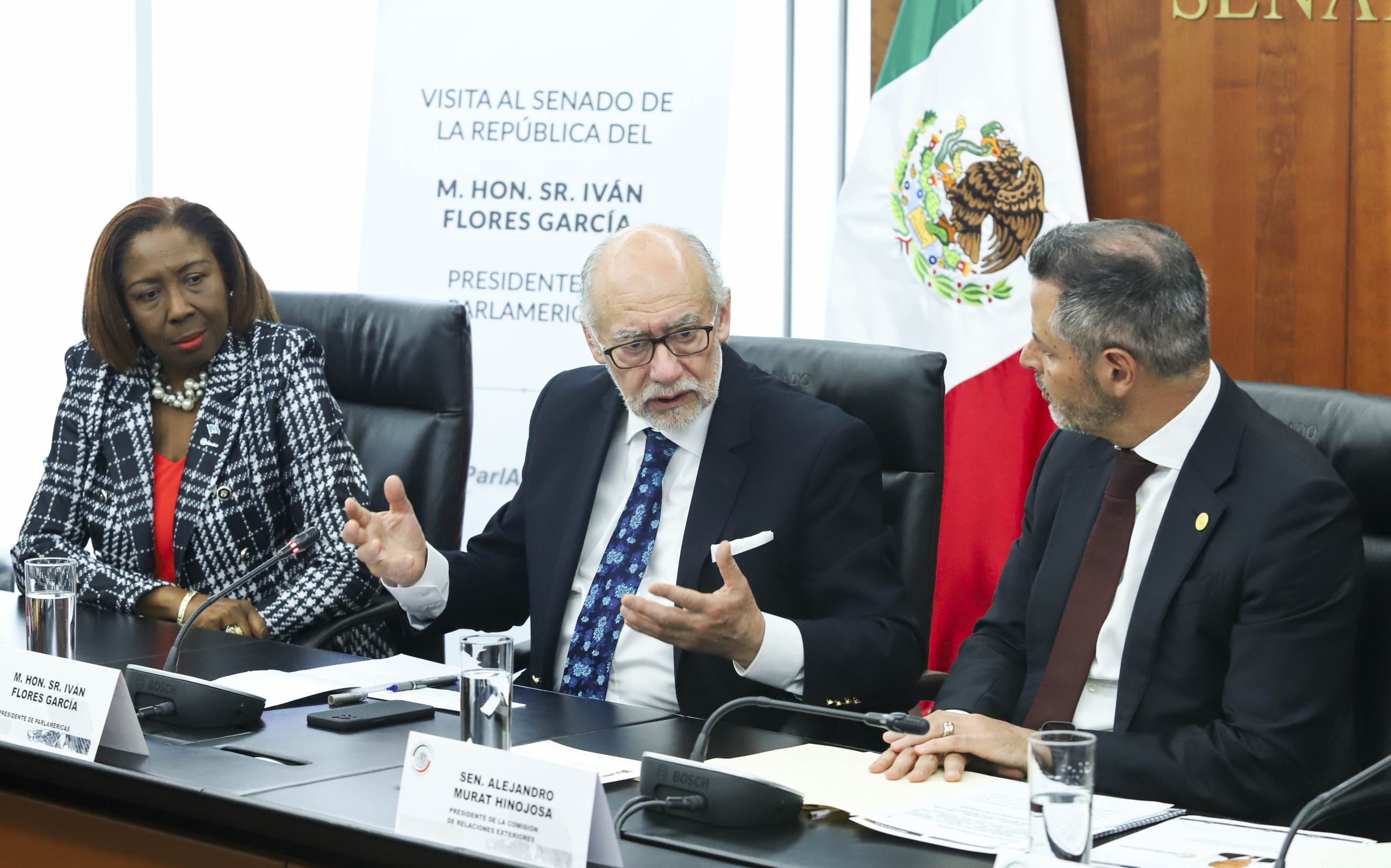 Asisten al Senado de la República integrantes de ParlAmericas