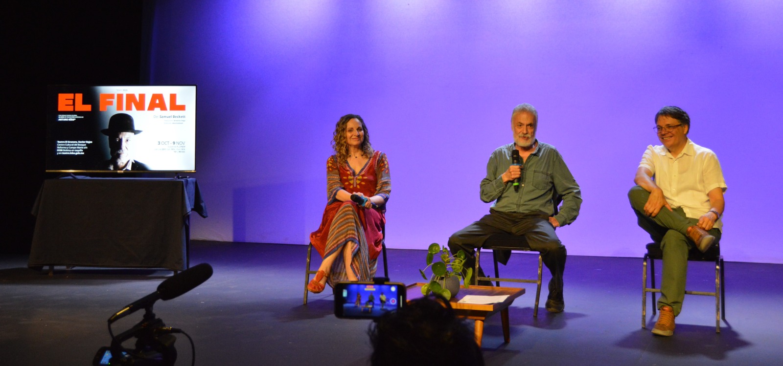 El primer actor Arturo Ríos celebra 50 años de trayectoria con El Final, de Samuel Beckett