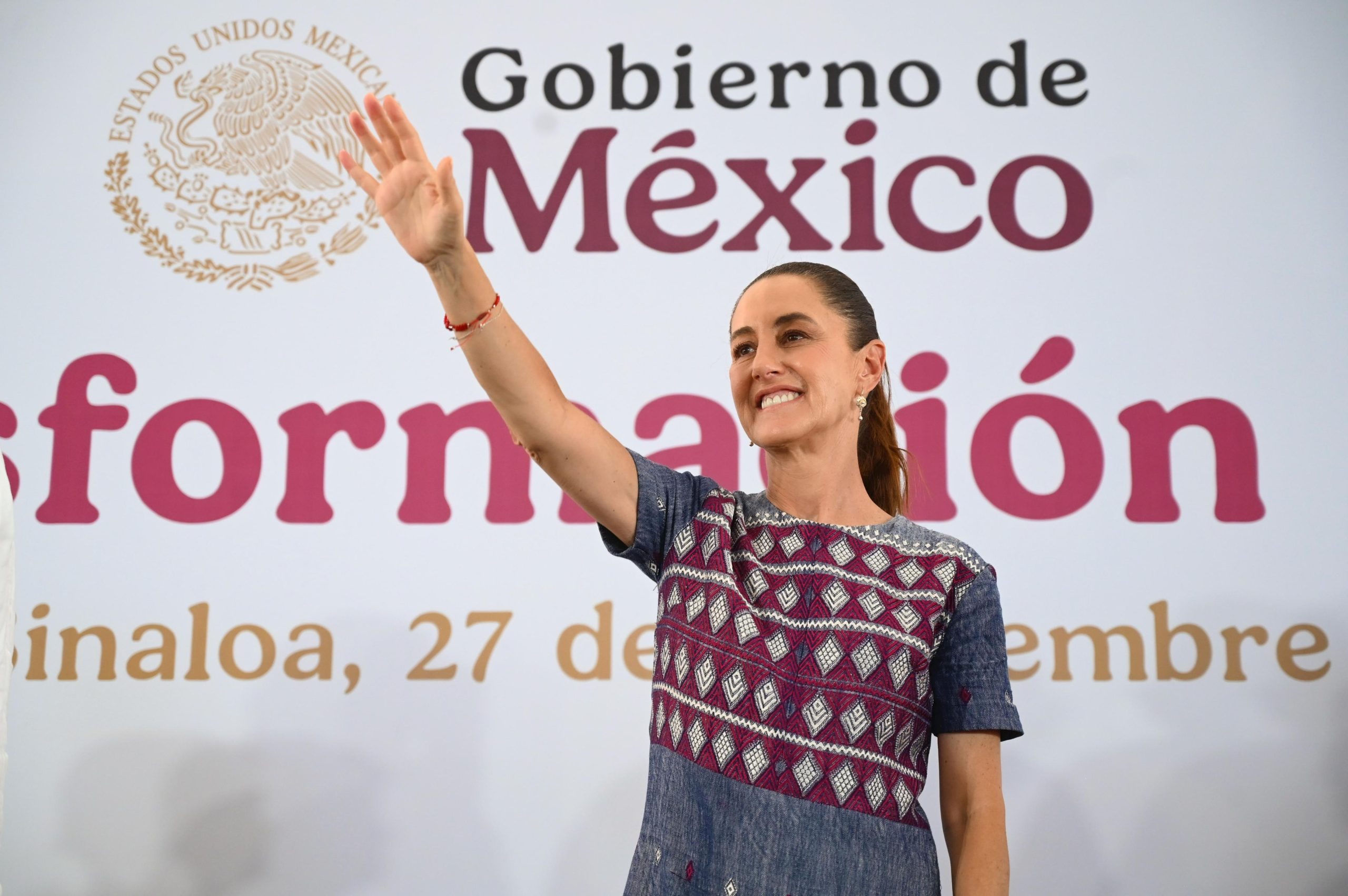 Versión estenográfica “En Sinaloa la transformación avanza” Claudia Sheinbaum Pardo, Sábado 27 Septiembre 2025