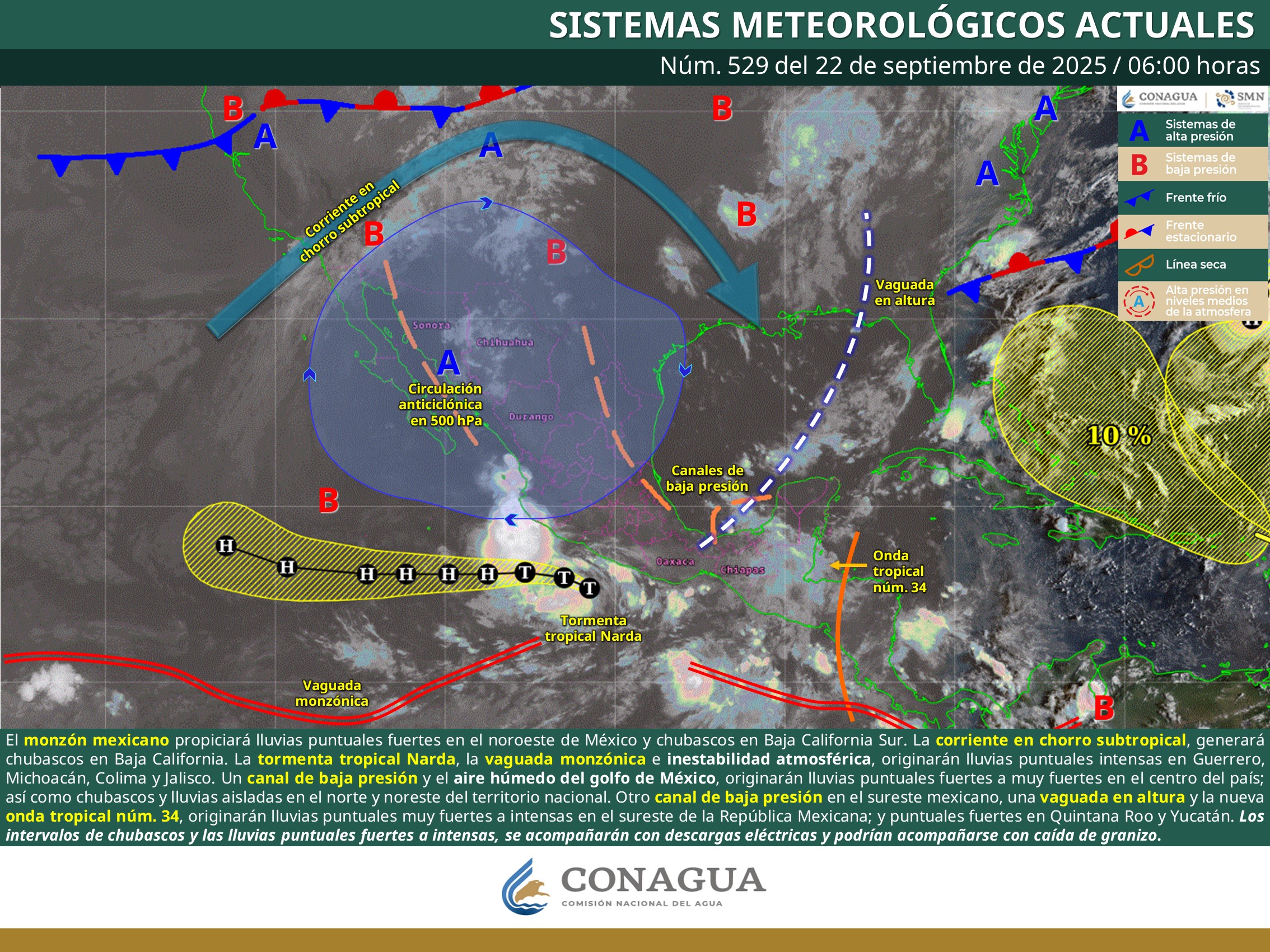 Persistirán lluvias fuertes en distintas regiones de Oaxaca