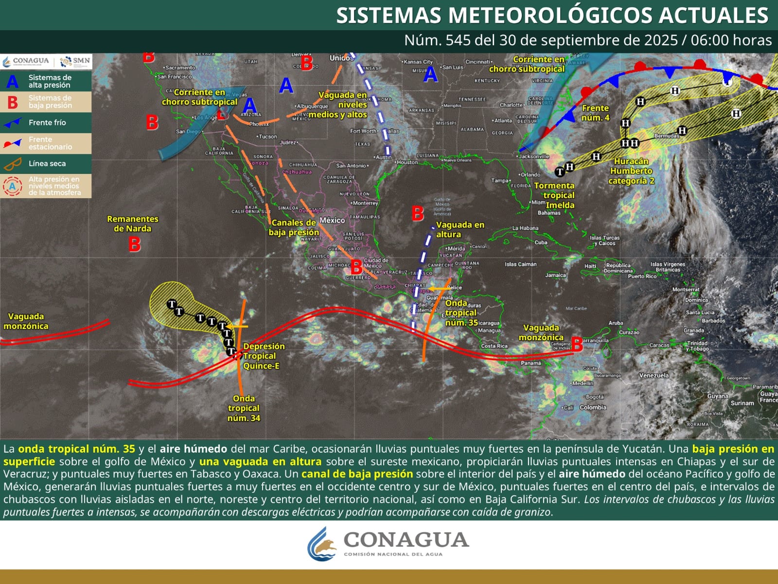 Continuará presencia de lluvias en Oaxaca; Piden activar protocolos de atención a la población ante aumento en nivel del río Tehuantepec