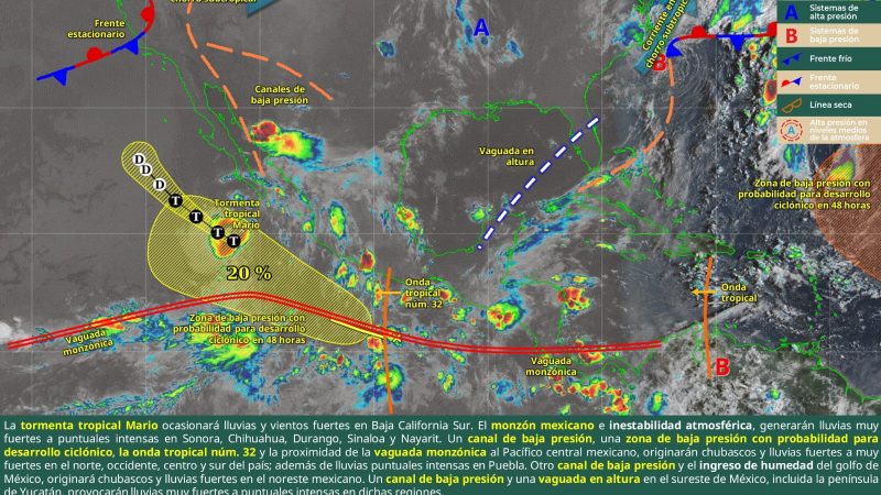 Lluvias y tormentas
