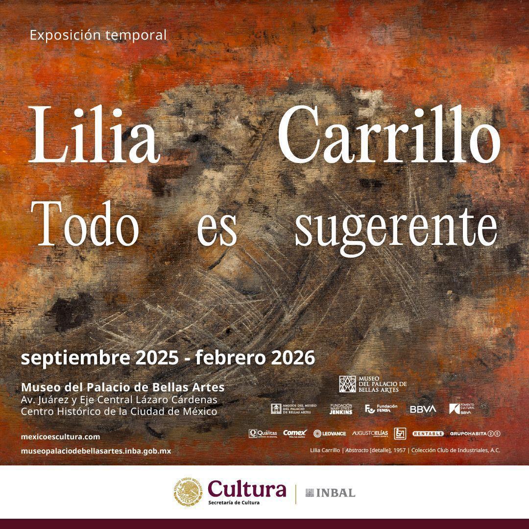 Regresa obra de Lilia Carrillo a Bellas Artes después de más de cinco décadas