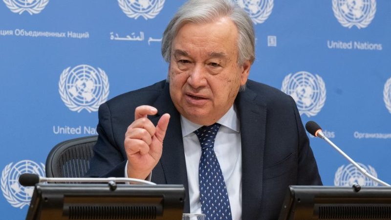 Positivo que el máximo número de Estados reconozca a Palestina como país, dice Secretario General de la ONU António Guterres 