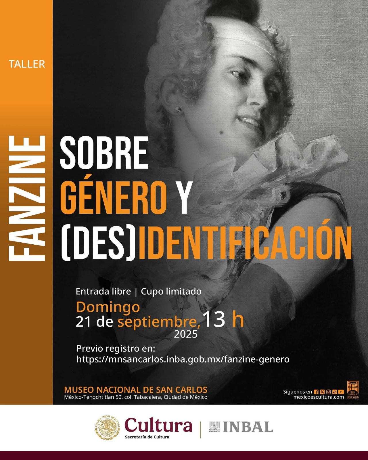 Invita Museo Nacional de San Carlos a crear nuevas narrativas de género a través del Fanzine
