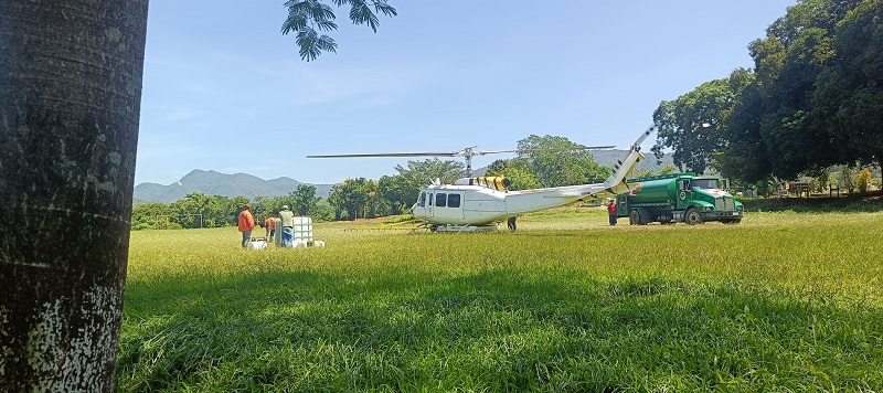 Asperjan 521 hectáreas de San Andrés Cabecera Nueva para combate de plagas forestales